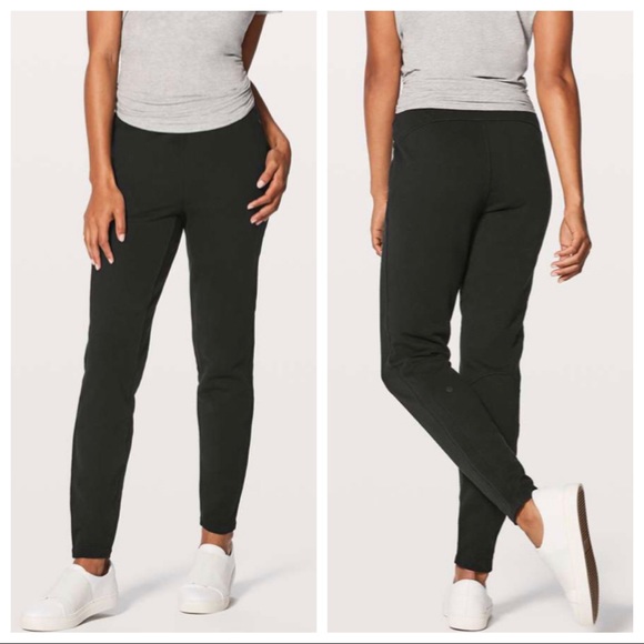 lululemon athletica Pants - Lululemon Free To Roam French Terry Joggers Black